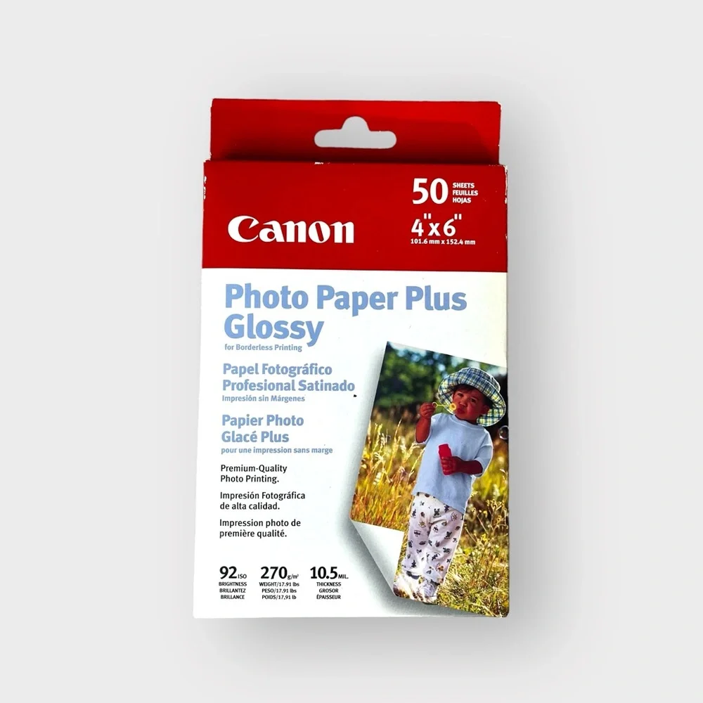 Canon Photo Paper Plus Glossy New Old Stock - 3 Pack Bundle